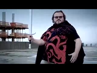 jack black sang the title theme from game of thrones daddy