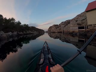 kayaking in norway