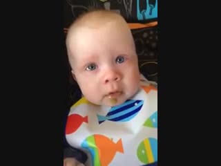 mom sings a song to the baby