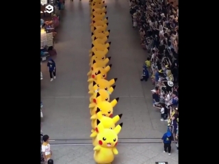 1,500 marching pikachus to festivals