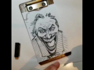 joker drawing