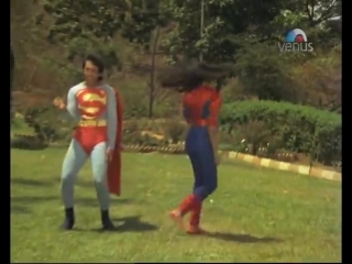 indian superman and spider woman