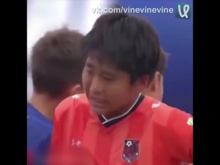 young players of the japanese club lost to their peers from barcelona