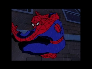 the opening of the animated series spider-man