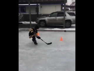 little hockey player