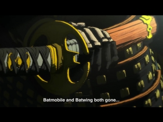 trailer for the full-length anime "batman ninja"