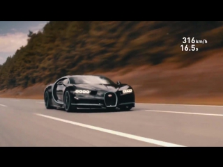 bugatti from 0 to 400 km h