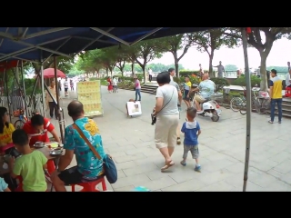 dog promotes burgers in china