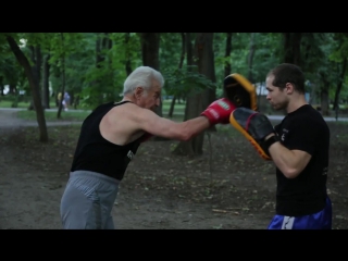 vasily makovsky - grandfather boxer (81 years old)