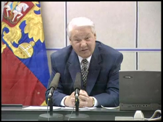 the first internet conference of russian president boris yeltsin (may 12, 1998) © video