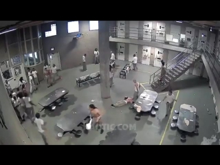 prison sparring© video
