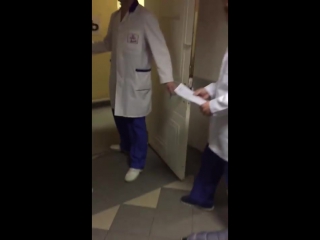 knife wound and negligent attitude of doctors at the mariinsky hospital in st. petersburg © video